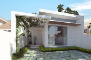 nhà cấp 4 bằng kính