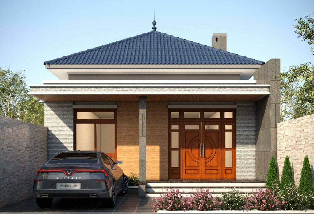 mẫu nhà cấp 4 8x14m