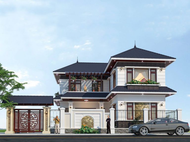 Biệt thự hình chữ L được nhiều gia chủ yêu thích
