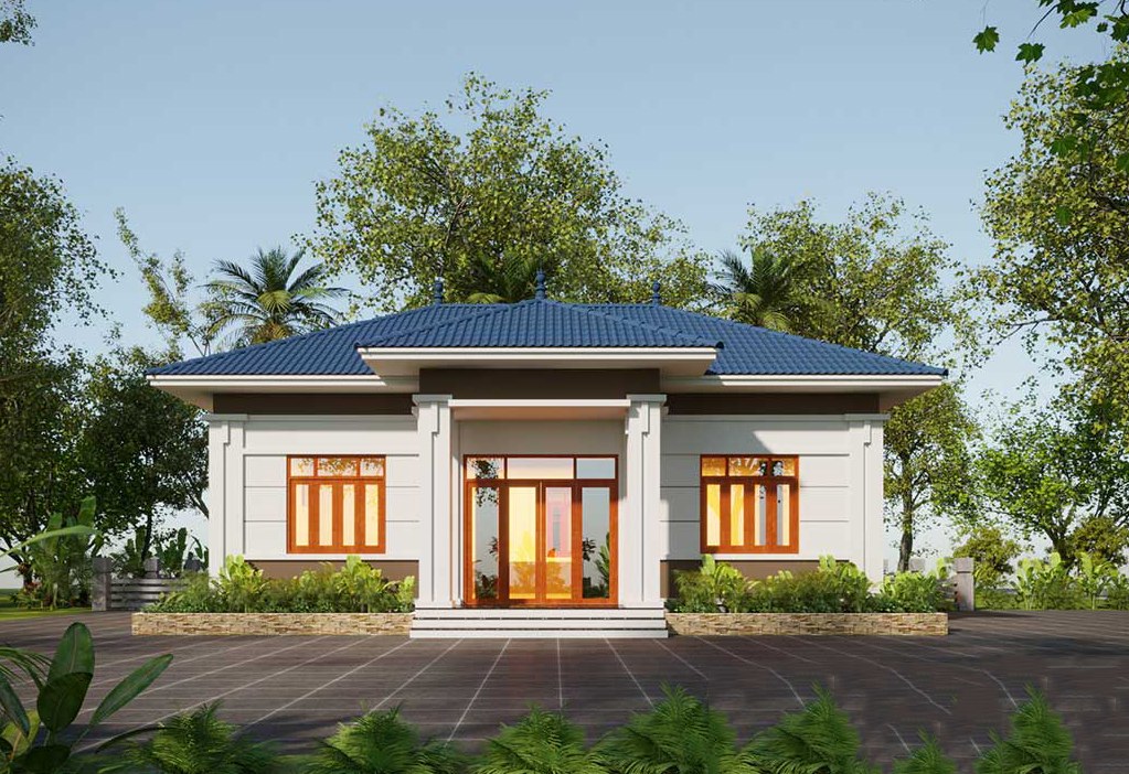 mẫu nhà cấp 4 7x12m