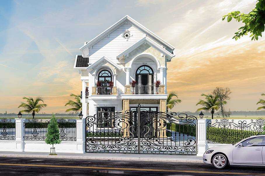Nhà hai tầng phong cách Châu Âu