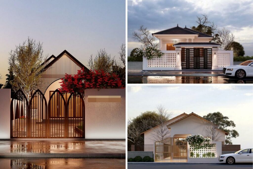Biệt thự vườn cấp 4 mái thái 4