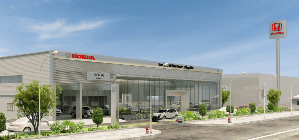 thiết kế showroom đẹp
