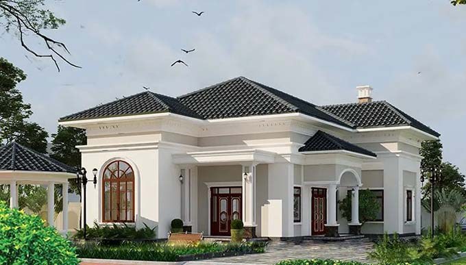 Mẫu thiết kế 2 phòng ngủ 1 phòng khách được ưa chuộng