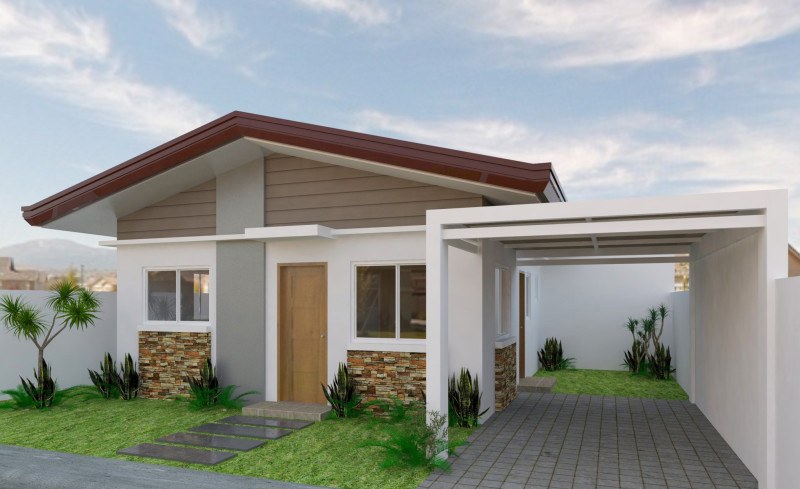thiết kế nhà 3 phòng ngủ 1 phòng khách đáp ứng công năng tối ưu
