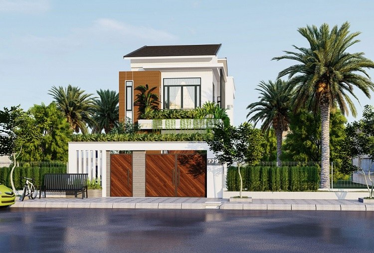 mẫu nhà ống 2 tầng 6x12m