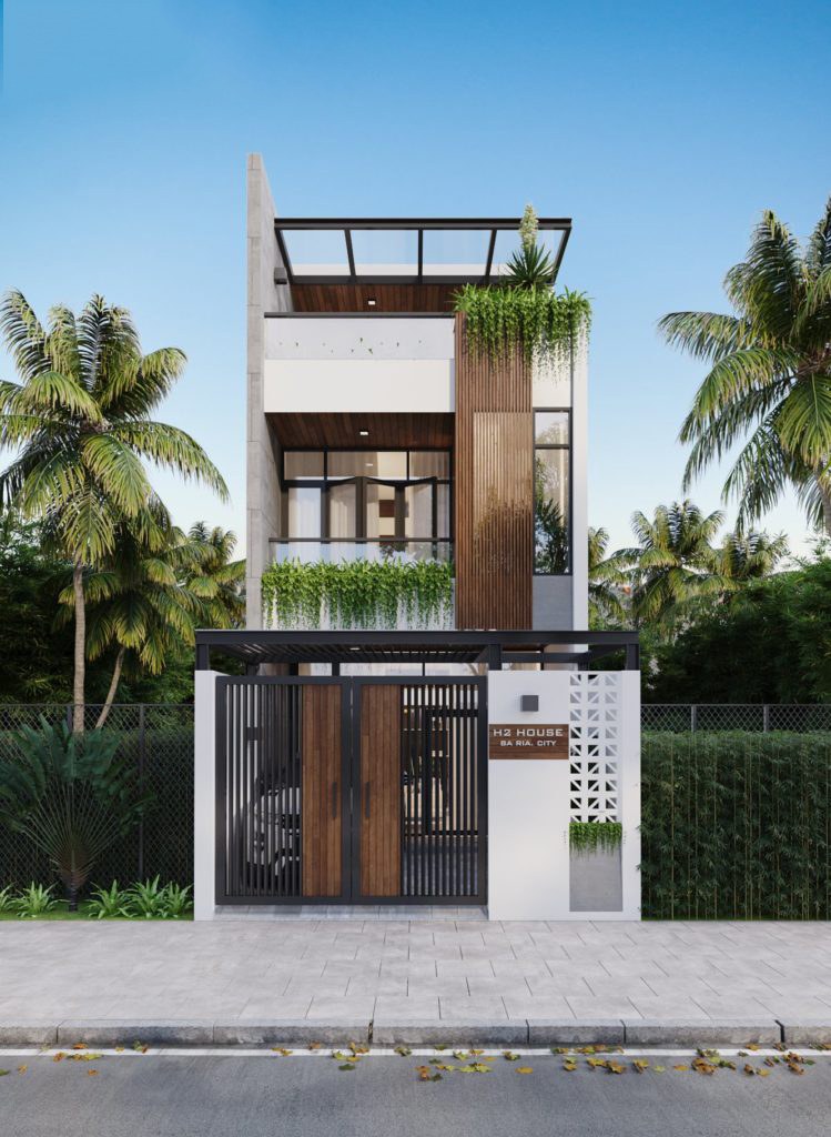 Thiết kế nhà 2 tầng 85m2
