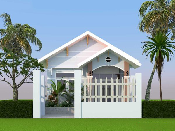mẫu nhà cấp 4 6x15m